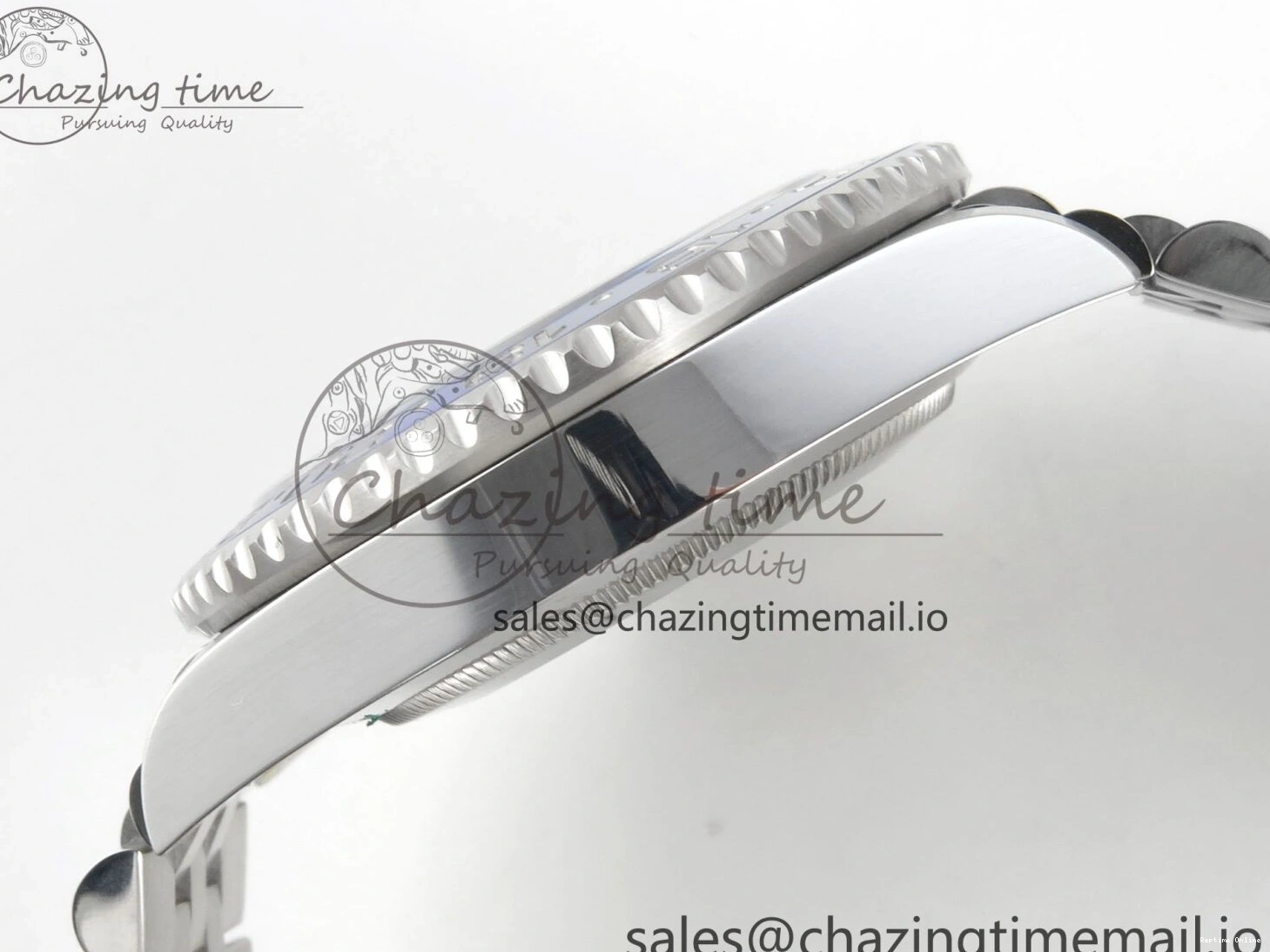 0207 Original GMT-Master II 126716 BLAKEN 904L 1:1 Best Edition Meteorite Dial on SS Jubilee Bracelet SH 177